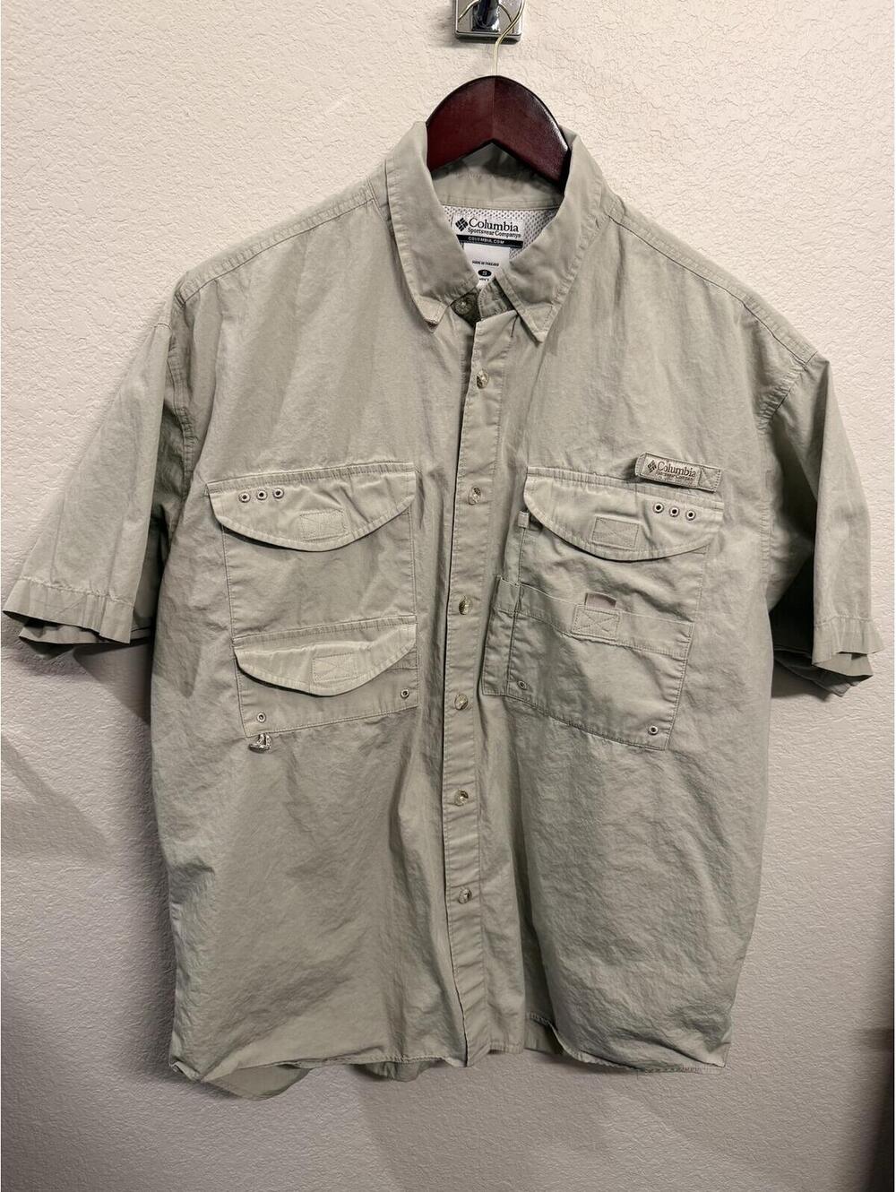 Columbia Sportswear Men's Short Sleeve Outdoor Shirt Size Small
